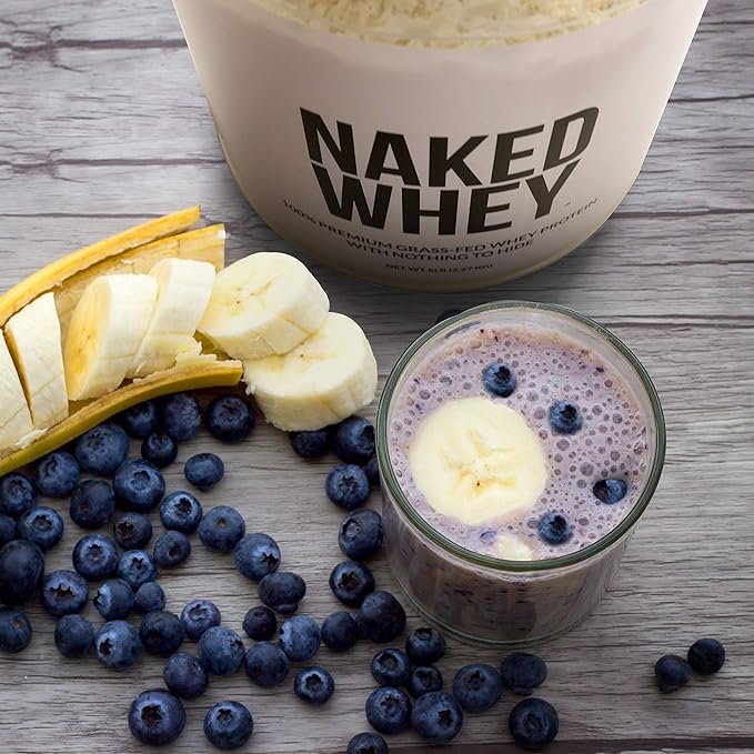 NAKED WHEY 5LB 100% Grass Fed 1 Ingredient, 76 Servings