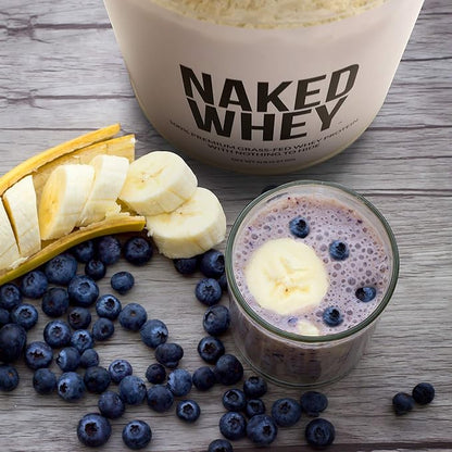 NAKED WHEY 5LB 100% Grass Fed 1 Ingredient, 76 Servings