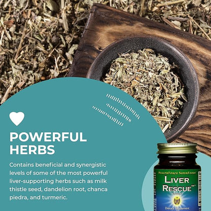 HEALTHFORCE SUPERFOODS Liver Rescue 30 Capsules