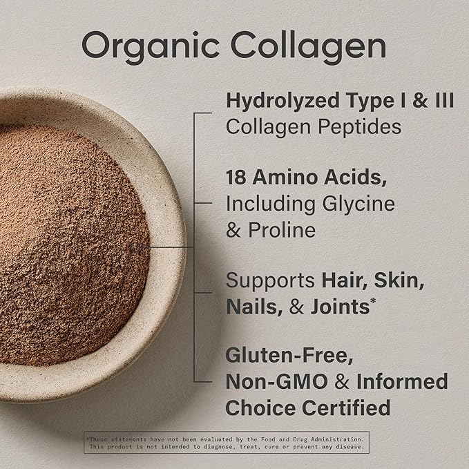 Sports Research® Organic Collagen Powder 30 Servings
