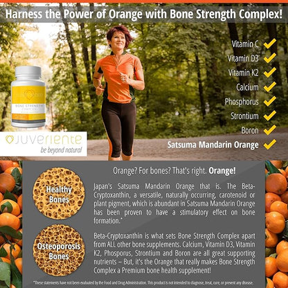 Bone Strength Complex/A dietary therapy of D3, K2, K2, calcium, 90 capsules 30 days