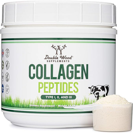 Collagen Peptides Powder 16.08oz - 1, 2, 2, and 3 (Grass