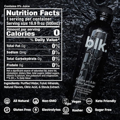 12ct Black Cherry 16.9oz and 1ct Concentrated blk. Drops and Bioavailable Fulvic & Humic Acid Over 77 Trace Minerals Helps Repair & Restore Cells & Essential Minerals in Your Body