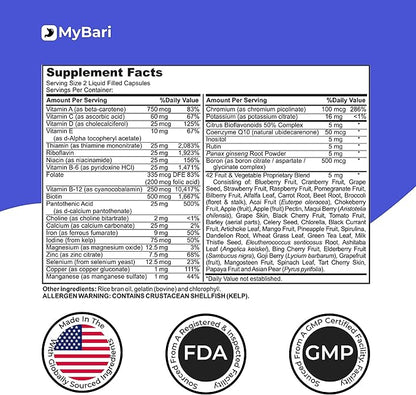 All-in-One Bariatric Multivitamin with Iron 42+ Fruit 60 Liquid