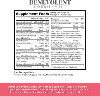Multivitamin for Women 120 Caps