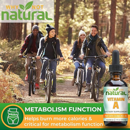 Why Not Natural Vitamin A Drops 10000 IU 1 oz