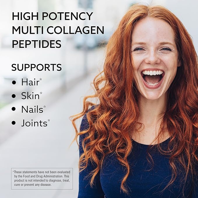 Multi Collagen Peptides Powder 1 & 3 Multi 41 Servings
