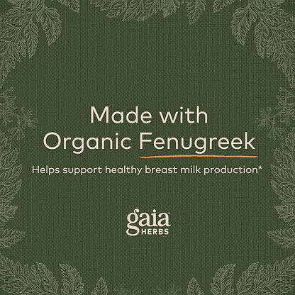 Gaia Herbs Fenugreek Seed 60 Vegan 15-Day Supply)