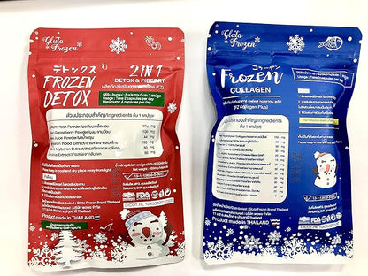 Double pack : Frozen Detox+Frozen Collagen x10 Glutathione 10000 mg