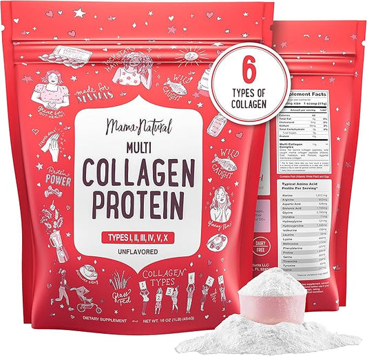 Multi Collagen Protein Powder Type I 16Oz Pure