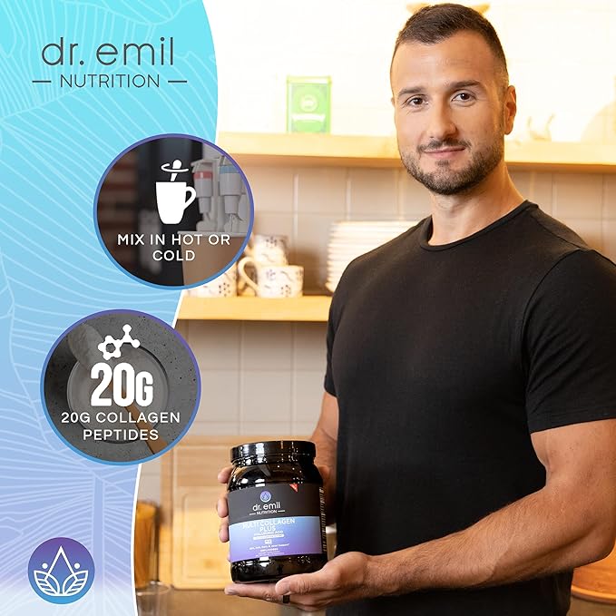 DR. EMIL NUTRITION Multi Collagen Peptides Powder 20g of 30 Servings