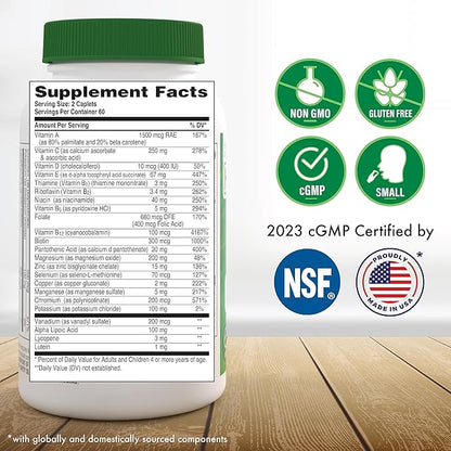 Health Thru Nutrition Ultra-Betic Multivitamin 120 Count