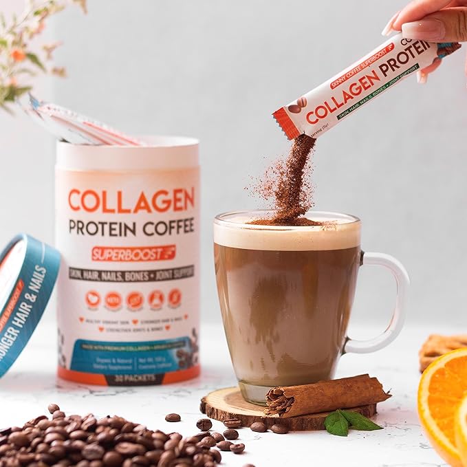Collagen Protein Peptides Powder – Organic (30 Servings)