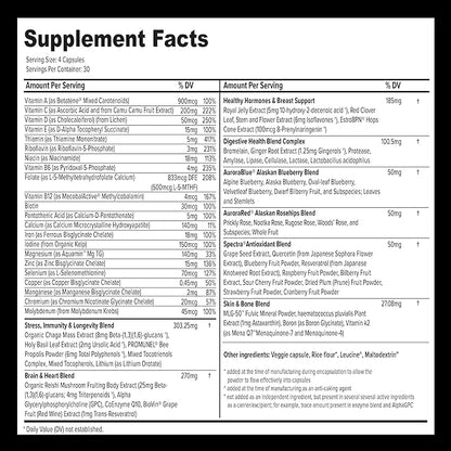 Whole Food Multivitamin for Women (120
