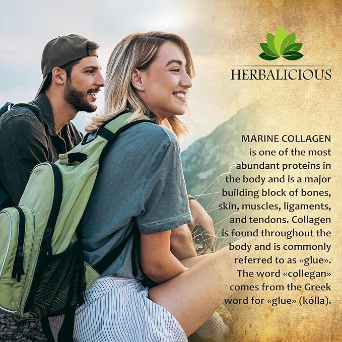 Marine Collagen Capsules 120 Capsules, 30 Days