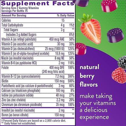 Vitafusion Women's Multivitamin Gummies (150 Count) D3 Gummy (120 Count)